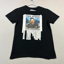 Parks and Recreation TV Rec Ron Swanson Free Advice Tee T Shirt Mens Small S 3XL gray