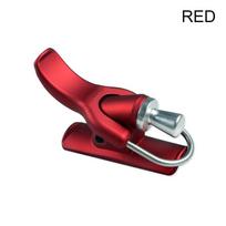 1PC New Breakaway Marine Fishing Launch Gun Clamp Thumb Button Surfing Casting Trigger Barrel Clip Fish Finger Protector Tool gray