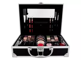 2K All About Beauty Train Case Black Makiažo paletė 60.2 ml
