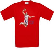 Blake Griffin Clippers LA Basketball T-Shirt All Sizes M brown