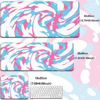 Didelis pelės kilimėlis Juoda ir balta Strata Liquid Klaviatūros Biuro stalo kilimėlis 30x80cm Kompiuterio neslystantis pelės kilimėlis Meno dizaino kilimas Dovana 30cmx80cm(11.8x31.5inch)