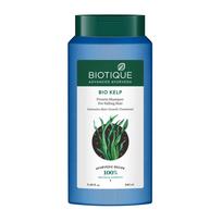 Biotique Bio Kelp Protein Shampoo for Falling Hair Intensive Hair Regrowth Treatment, 340ml & Biotique Bio Bhringraj Fresh Growth Therapeutic Oil, blue