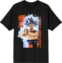 Dragon Ball Super Ultra Instinct Goku Unisexs Tshirt S6xl 4XL gray