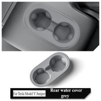 For Tesla Model Y/YL Juniper 2026 Silicone Rear Drink Holder Center Control Water Cup Beverage Storage Rack Interior Accessories