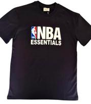 NAUJAS ESSENTIALS FEAR OF GOD NBA VYRIŠKI MARŠKINĖLIAI DYDIS: S - XXL JUODA - Unisex marškinėliai XL black