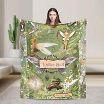 Piteris Panas ir Sietas Pasakų Antklodė Vilna Žiemos Gėlių Animacinis Kvėpuojanti Lengva Mesti Antklodė Lovatiesėms 30x40in beige
