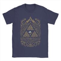 Unisex TShirt Zeldas Creative Cotton Tee Shirt Short Sleeve  T Shirts O Neck Clothing 6XL 2XL gray