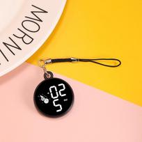 Portable Touch Screen Students Clock LED Digital Multifunctional Keychains Clock Waterproof Timepiece Keychain Students juoda