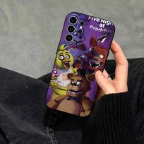 Five N-Nights At F-Freddys Fnaf Phone Case For Samsung S25,S24,S21,S22,S23,S30,Ultra,S20,Plus,Fe,Note,10,9,5G Black Cover Samsung S22plus5G red