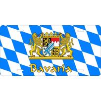 Custom Bavaria Germany Flag Tin Sign Waterproof Metal Plaque Home Wall Decor Ornament balta