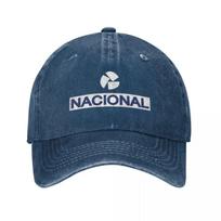 Vintage Ayrton Senna Nacional Baseball Cap Men Women Distressed Denim Sun Cap Racing Cars Motorcycle Golf Unstructured Soft Caps Adjustable tamsiai mėlyna spalva