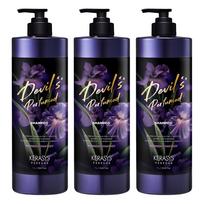 Kerasis Devil's Perfume Edition Shampoo Midnight Fantasy 1L 3 pcs black