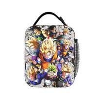Bulbasaur Cave Manga Lunch Box Style School Lunch Box Graphic Lightweight Tote Food Bags Built to Last Long Term One Size black
