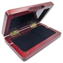 High-End Alto, Tenor, and Soprano Saxophone Solid Wood Reed Case Clarinet and Bass Clarinet Solid Wood Reed Case Storage Case Only 1PC Case black