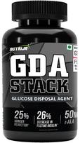 NutriJa GDA Stack | Berberine HCL 98% Standardized, Chromium, ALA, Botanicals and Enzyme |12 Ingredient Blend- 90 Capsules