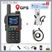 UV18 Pro Max GPS Baofeng Walkie Talkie Six Bands AM FM High Power Wireless Copy Frequency NOAA 999CH Long Range UV-17 Pro Radios