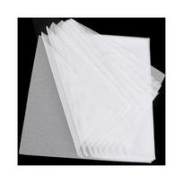 Silicone Dehydrator Sheets, Pack of 10, Square NonStick Fruit Dehydrator Mats for Food, Fruit Dryer, Reusable 40x40 Cm