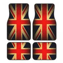Individualiai pagaminti automobilio grindų kilimėliai, priekiniai ir galiniai, su Union Jack, skirti Mini Cooper 2007-2023 R55 R56 R57 R60 R61 F54 F55 F56 F57 F60 Clu 4XL