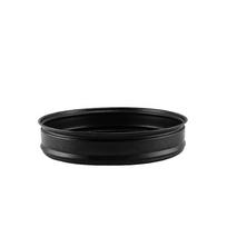 Zhangqiu Rankų darbo nelipnus geležinis wok: 24CM Didelis pilvas Wok keptuvė troškiniams, patiekalams, troškiniams ir sriuboms. black