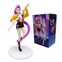 Naujas Kpop Demono Medžiotojų Anime Prekės 20CM Rumi Veikėjo Figūrėlė Gimtadienio Dovana Gerbėjų Dovanos Stalo Dekoracija Kolekcinė Lėlė gray