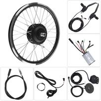 36V 350W Motor KT900S LED Display 20  Wheel E bike Conversion Kits (Front Motor) black
