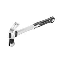Multipurpose Steel Claw Hammer Nail Puller Carbon Steel Construction Ergonomic Handle For Woodworking Home Repairs white