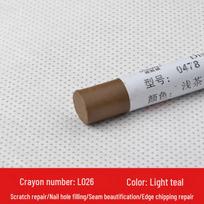 Wooden Door & Furniture Scratch Repair Paint and Crayon Kit gray