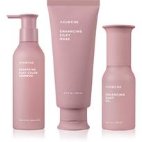 AYUNCHE Enhancing Silky rinkinys pažeistiems plaukams