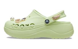 Crocs EVA Clogs Women's Gray Mist Green 208899-335 36-37 beige