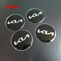 Automobilio priekinio variklio dangčio, bagažinės emblema, vairo rato logotipo lipdukas KIA Sportage K3 K5 K9 Rio Forte Optima Sorento Ceed Niro Sedona Soul black
