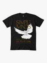 Simple Minds Simple Minds - Once Upon A Time UK Tour 1986 Premium T-Shirt 3XL juoda