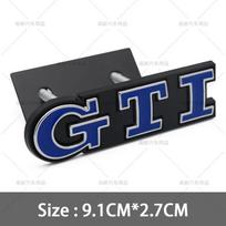 3D Metalo GTI Grotelių Emblema Ženklelis Galinės Bagažinės Lipdukas Automobiliui MDUYT2 Lipdukas Volkswagen VW Golf 5 6 7 8 MK2 MK3 MK4 MK5 MK6 MK7 Aksesuarams black