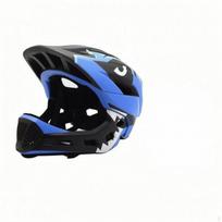 Detachable Chin Guard Helmet Hard Shell FullCoverage Biking VisorStyle Coverage for Children mėlyna