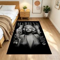 Marilyn Monroe Gaming Mouse Pad Gamer Mousepad Study Desk Mat Non-Slip Rubber Base Perfect Gift for Gamers And Professionals 80cmx120cm