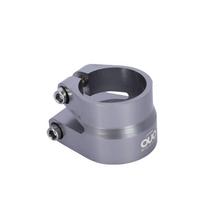 Seat Tube Lock Up Bicycle Seatpost Clamp Double Layer Bike Seat Tube Clip  MTB BMX Road Bike gray