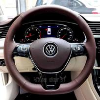 Volkswagen VW Golf 7 Mk7 Polo Jetta Passat B8 Tiguan Sharan Touran automobiliams Pynimo vairo apdangalas „pasidaryk pats“ Anglies pluošto interjeras style8 black