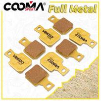 Bicycle Disc Brake Pads For Magura 8.R 8.P 8.S Pads, MT5 MT7 Caliper, 4 Pairs, Gold Full Metal yellow