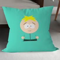 Anime South Park Butters Pillow Cover For Bedroom Room And Living Room Sofa Decorative Cushion Cover 18x18Inch blue