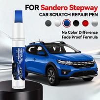 Automobilio dažų taisymo pieštukas 2013-2025 Dacia Sandero Stepway dažų įbrėžimų taisymo priedai Mėlynas Žalias Pilkas Raudonas Baltas Pilkas blue