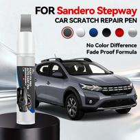 Automobilio dažų taisymo pieštukas 2013-2025 Dacia Sandero Stepway dažų įbrėžimų taisymo priedai Mėlynas Žalias Pilkas Raudonas Baltas Pilkas gray