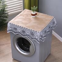 Automatinės skalbimo mašinos apsauginis užvalkalas, atsparus vandeniui, skalbiamas nėrinių dulkių užvalkalas, apsaugantis nuo saulės būgną 50x60CM raudona