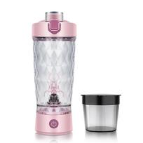 Rechargeable Electric Protein Shaker Cup - Fitness Blender Bottle 501-600ml gray