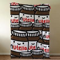 N-NutellaS-ES Logotipas Prabangi Antklodė Mesti Super Jauki Pliaušinė Svetainės Sofos Lovos Vaikiški Gimtadienio Dovana 100x150cm