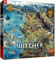 Cenega Publishing Puzzle Good Loot Gaming - The Witcher: The Northern Realms Map 1000 pc(s)
