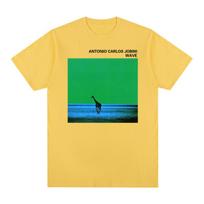 Wave ANTONIO CARLOS JOBIM Vintage tshirt Bossa Nova Latin Jazz Stan Getz Joao Cotton Unisex T shirt New TEE TSHIRT WoUnisexs tops 4XL green
