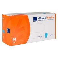 Abena Classic vienkartinės medicininės nitrilinės pirštinės 200 vnt.
