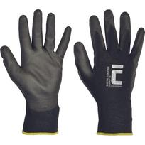 Aplietos darbo pirštinės Cerva BUNTING EVOLUTION BLACK PU