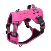 Tvirtas šuns pakinktų liemenė su Molle sistema dideliems šunims lauko pasivaikščiojimui Valdymas M Recommended for dogs 15-28 lbs