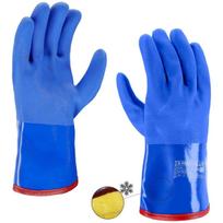 Guminės pirštinės darbui su chemija Procera X-FREEZEBLUE 11