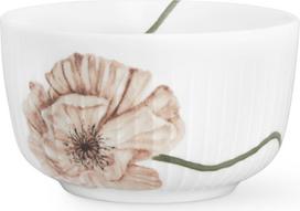 Kähler - Hammershøi Poppy Bowl - White w. Deco - Ø12 cm